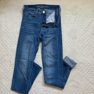 American Eagle High -Rise Jegging NE(X)T LEVEL STRETCH; Size 2 Long